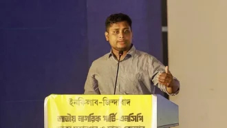 সেনাবাহিনীর একজন ঊর্ধ্বতন কর্মকর্তা নির্বাচন নিয়ে ষড়যন্ত্র করছেন: হাসনাত