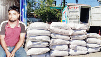 সিলেটে সুন্দরবনের ট্রাকে মিললো চোরাই পণ্য, চালক আটক