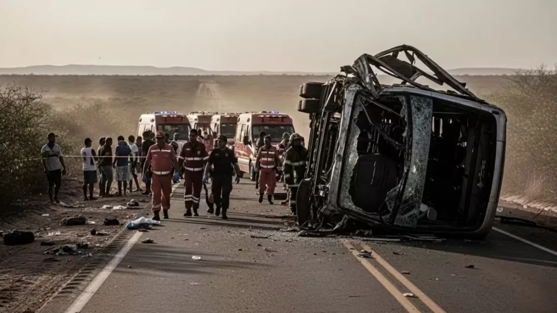 ব্রাজিলে ভয়াবহ বাস দুর্ঘটনায় ১১ নারীসহ নিহত ১৫ জন