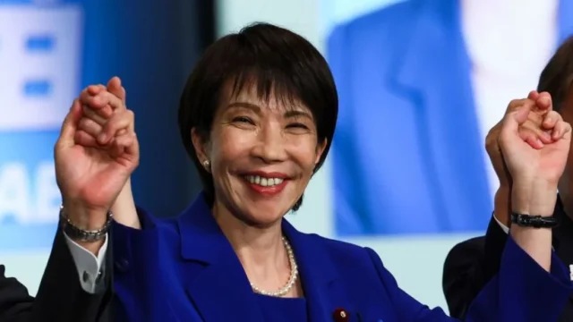 জাপানের প্রথম নারী প্রধানমন্ত্রী হলেন সানায়ে তাকাইচি