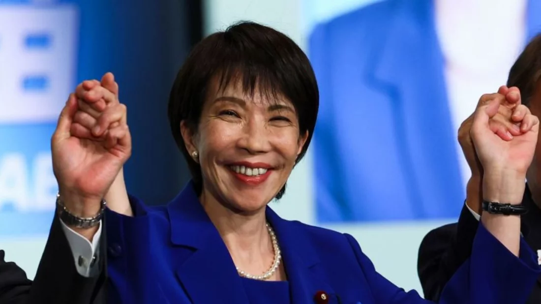 জাপানের প্রথম নারী প্রধানমন্ত্রী হলেন সানায়ে তাকাইচি