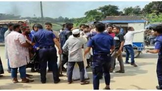 কোম্পানীগঞ্জ চেকপোস্টে হামলা, ৫ পুলিশ সদস্য আহত