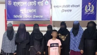 পাচারের উদ্দেশ্যে ৮ নারী-শিশু বন্দি টেকনাফের পাহাড়ে, অভিযানে উদ্ধার