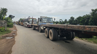 কুমিল্লা-সিলেট মহাসড়কে ১০ কিলোমিটার যানজট