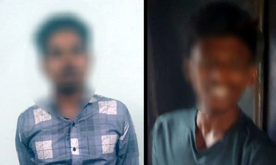 শিবগঞ্জ থেকে শেখর ও ঝালোপাড়া থেকে রাকিব আটক