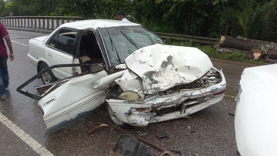 শ্রীমঙ্গলে সড়ক দুর্ঘটনায় একজনের প্রাণহানী : আহত ২