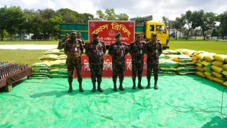 সিলেটে দেড় কোটি টাকার ভারতীয় পণ্য জব্দ