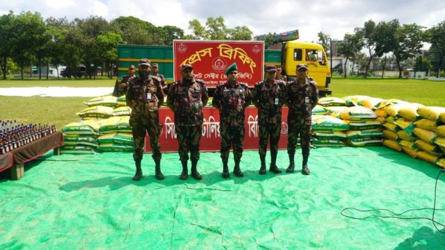 সিলেটে দেড় কোটি টাকার ভারতীয় পণ্য জব্দ