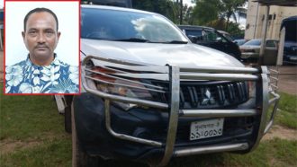 এসিল্যান্ডের গাড়ি চাপায় প্রাণ গেলো মদন মোহন কলেজ কর্মচারীর