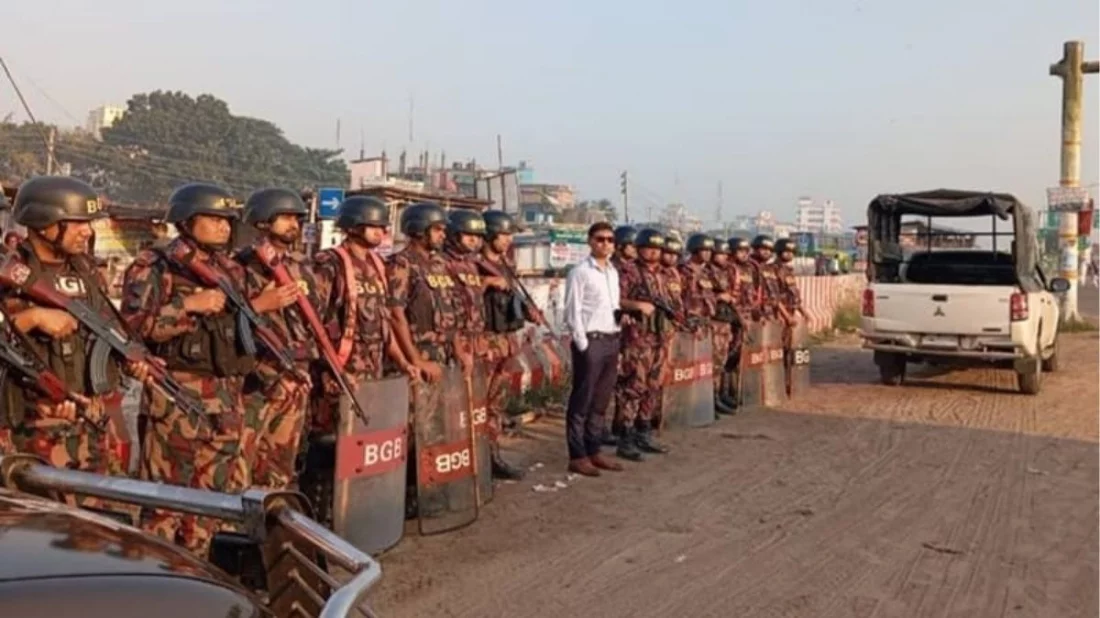 আইনশৃঙ্খলা রক্ষায় ঢাকাসহ ৪ জেলায় বিজিবি মোতায়েন