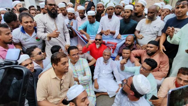 উন্নয়ন বঞ্চনার শিকার সিলেটবাসী, আরিফের নেতৃত্বে অবস্থান ধর্মঘট