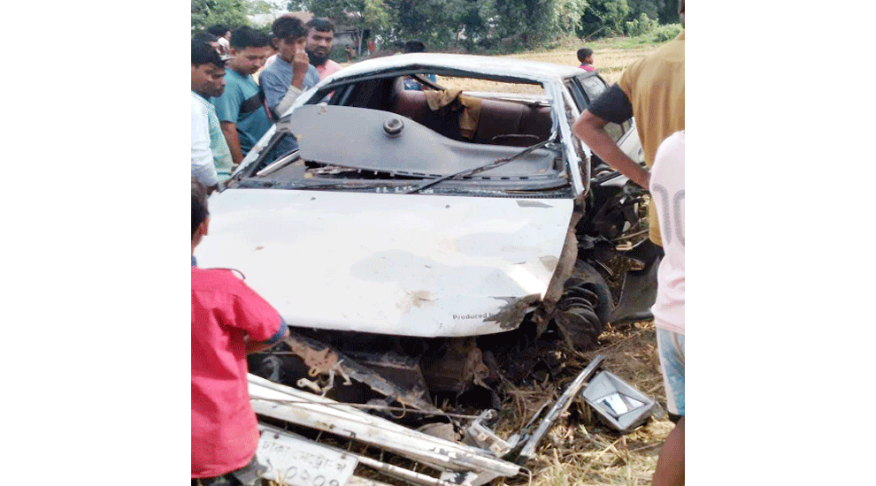 মাধবপুরে সড়ক দুর্ঘটনায় প্রাণ হারালেন যুবক, আহত ১