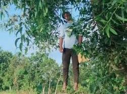 নদীর পাড়ে বাইসাইকেল, গাছে ঝুলছে যুবকের মরদেহ