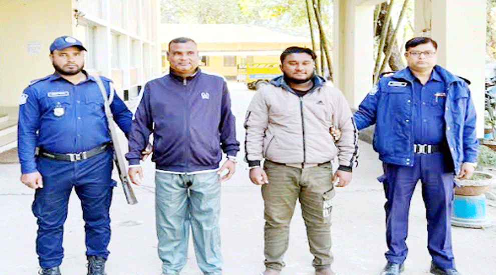 কোম্পানীগঞ্জ থেকে ছাত্রলীগ-শ্রমিকলীগের দু’জন গ্রেপ্তার