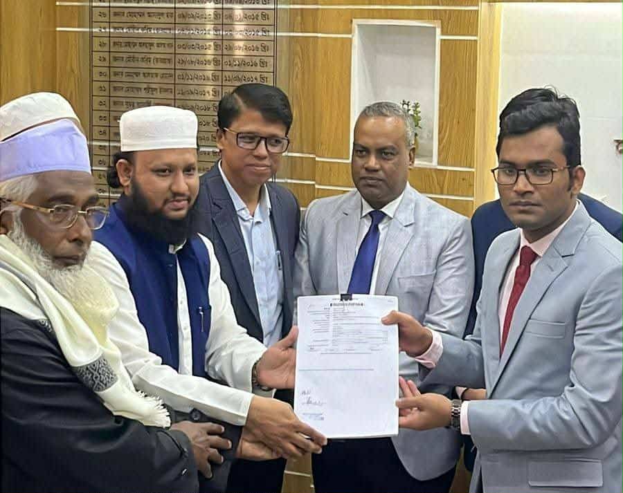 সিলেট-৬ আসনে মনোনয়ন জমা দিলেন হাফিজ ফখরুল