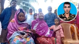 মৃত্যুর আগে ফোনে স্ত্রীর সঙ্গে কথা হয় সবুজ মিয়ার