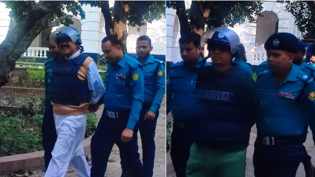 ট্রাইব্যুনালে হাসিমুখে শাজাহান খান, বিষণ্ণ পলক