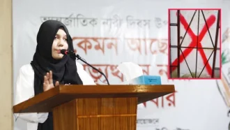 জুলাইযোদ্ধা মুনিরার বাসার গেটে লাল রঙের ক্রসচিহ্ন, নিরাপত্তাহীনতায় পরিবার