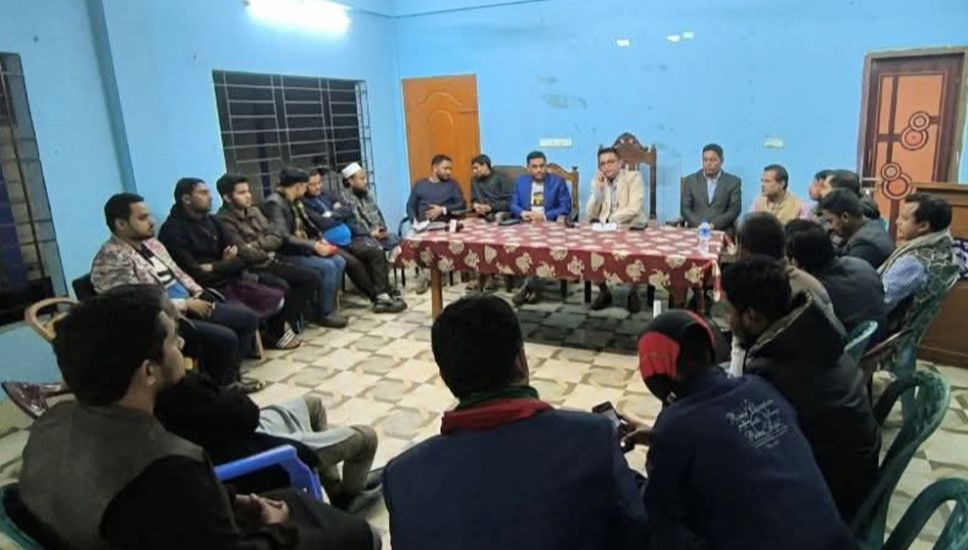 জকিগঞ্জ থানার ওসির সাথে সাংবাদিকদের মতবিনিময়