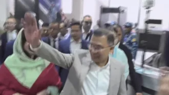 ঢাকায় অবতরণ করলো তারেক রহমানের বিমান