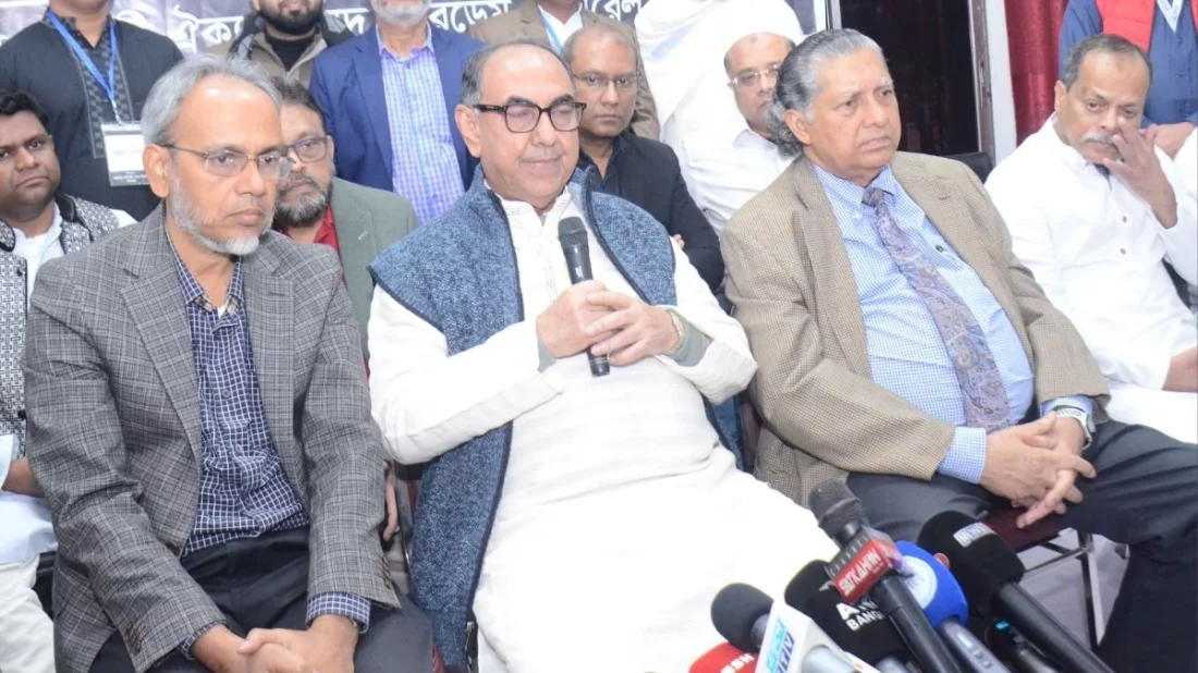 কথিত একটি রাজনৈতিক দল নির্বাচন বানচালের চেষ্টা করছে: মির্জা আব্বাস