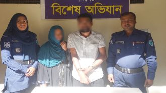 বিয়ানীবাজারে ইয়াবাসহ স্বামী-স্ত্রী গ্রেফতার