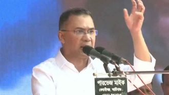 ধানের শীষ নির্বাচিত হলে গণতন্ত্রের যাত্রা শুরু হবে : তারেক রহমান