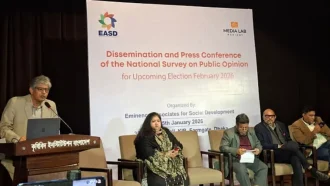 বিএনপিকে ভোট দিতে চায় ৭০ শতাংশ মানুষ: ইএএসডির জরিপ