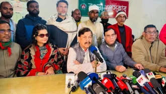 আমার পক্ষে যারা কাজ করছে তাদের ভয়ভীতি দেখানো হচ্ছে: মাহমুদুর রহমান মান্না