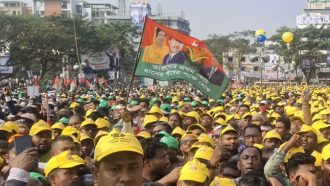 সব মিছিলের গন্তব্য আলিয়া মাদরাসা মাঠ