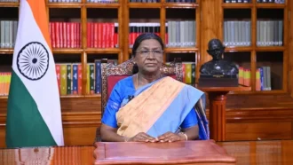 বিশ্বজুড়ে সংঘাতের মাঝেও শান্তির বার্তা ছড়িয়ে দিচ্ছে ভারত: রাষ্ট্রপতি দ্রৌপদী মুর্মু