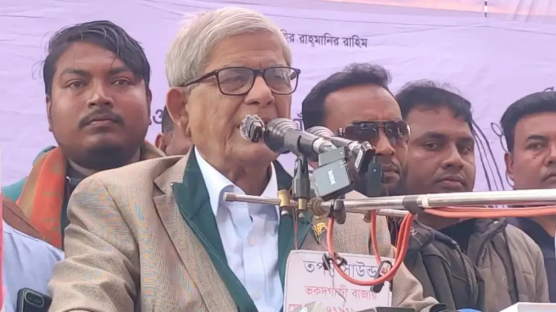 দাঁড়িপাল্লায় ভোট দিলে নাকি বেহেশতে যাওয়া যাবে—নাউজুবিল্লাহ: মির্জা ফখরুল