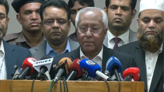 জামায়াত নেতাকে যারা আটক করেছে তারা সিদ্ধান্ত নেবে: ইসি সচিব