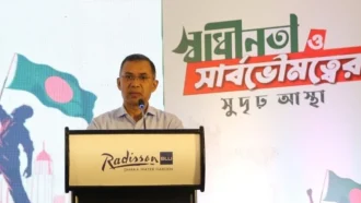 ‘ক্ষমতায় গেলে সেনাবাহিনীকে রাজনৈতিক উদ্দেশ্যে ব্যবহার করবে না বিএনপি’