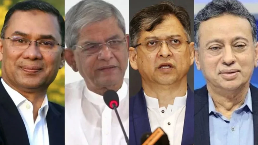 বিএনপির শীর্ষ নেতারা কে কোথায় ভোট দেবেন