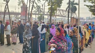 সিলেটে সাড়ে ৬ ঘণ্টায় ভোট পড়েছে ৩৫ শতাংশ: রিটার্নিং কর্মকর্তা