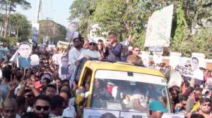 বিএনপির শেষ নির্বাচনী গণমিছিল, অচল সিলেট