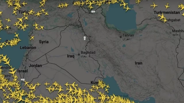 মধ্যপ্রাচ্যের সব ফ্লাইট বন্ধ ঘোষণা