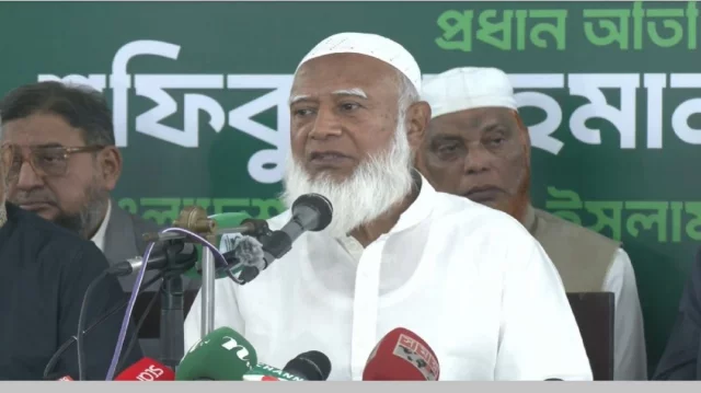 জুলাই আকাঙ্ক্ষা পূর্ণ করতে কোনো ছাড় নেই: জামায়াত আমির