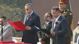 প্রধানমন্ত্রী হিসেবে শপথ নিলেন তারেক রহমান