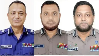 র‍্যাব, এসবি, সিআইডি, সিএমপি কমিশনারসহ পুলিশের শীর্ষ পদে পরিবর্তন