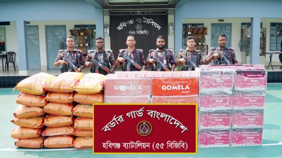 বিজিবির অভিযানে ৬৬ লাখ টাকার ভারতীয় পণ্য উদ্ধার