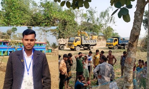 সিলেটে বেড়িবাঁধ প্রকল্পে চাঁদা দাবি, ছাত্রদল নেতা আটক