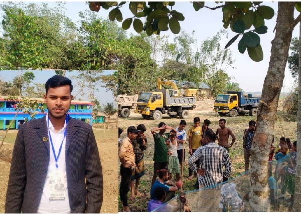 সিলেটে বেড়িবাঁধ প্রকল্পে চাঁদা দাবি, ছাত্রদল নেতা আটক