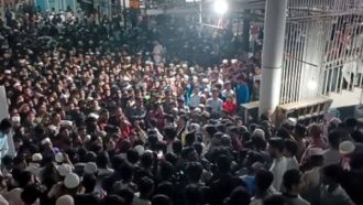 শাহজালাল (র.) মাজারে সারজিসদের স্লোগান, যা বলছেন এনসিপি নেতারা