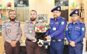 সিলেটে পুলিশ সুপার যাবের সাদেকের যোগদান
