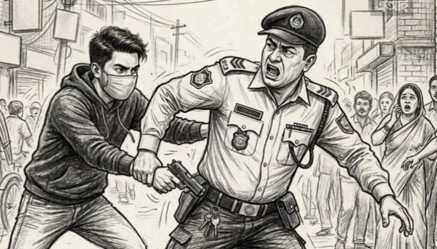 পুলিশের ‘পিস্তল-বিয়োগ’ ও ছিনতাইকারীর দৌরাত্ম্য