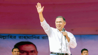 প্রধানমন্ত্রী হিসেবে প্রথমবার সিলেট সফরে তারেক রহমান