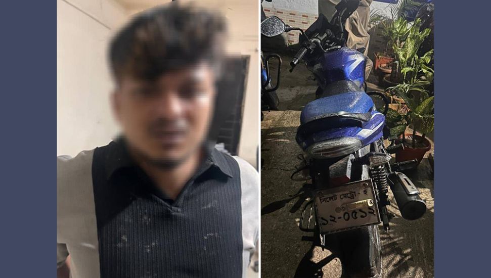 লামাবাজার থেকে বাইক চুরি, জগন্নাথপুরে উদ্ধার