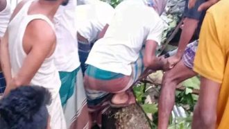 ঘরের ওপর গাছ পড়ে মা ও ২ মেয়ে নিহত